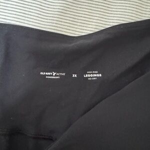 Old Navy Black High-Rise Leggings